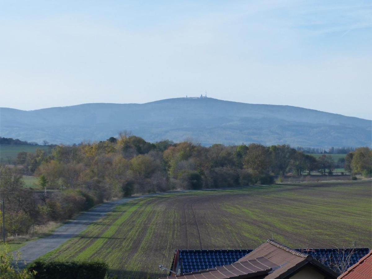 Ferienwohnung Mit Brockenblick Langenstein エクステリア 写真